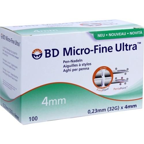 BD Micro-Fine Ultra Pen-Nadel 0.23x4mm, 100 ST