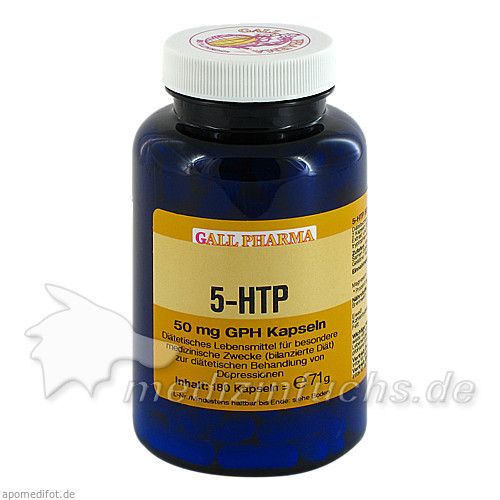 5-HTP 50 mg GPH Kapseln, 180 ST