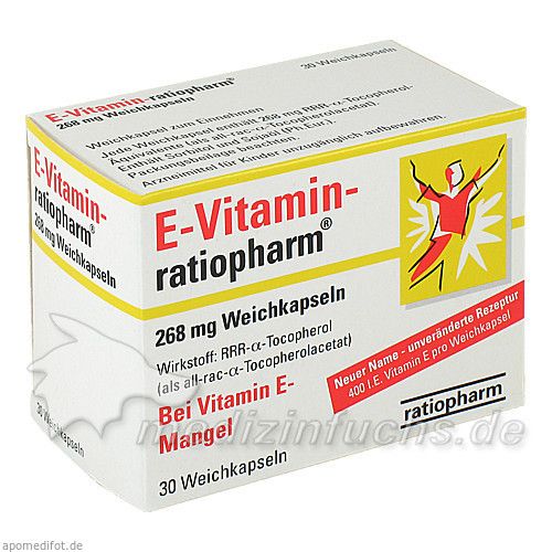 E-Vitamin-ratiopharm, 30 ST