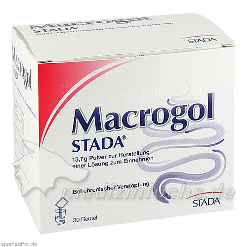 Macrogol STADA 13.7g Pul.z.Herst.e.Lsg.z.Einnehmen, 30 ST