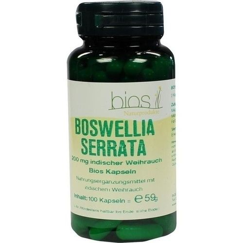 Boswellia Serrata 200mg Ind Weihrauch Bios Kapseln, 100 ST