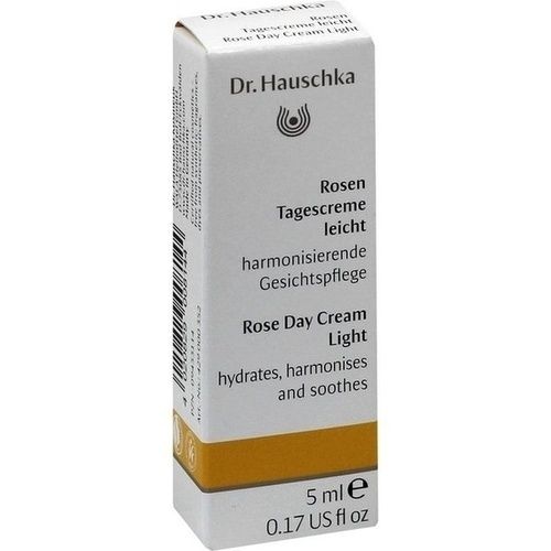 Dr. Hauschka Rosen Tagescreme leicht Probier., 5 ML