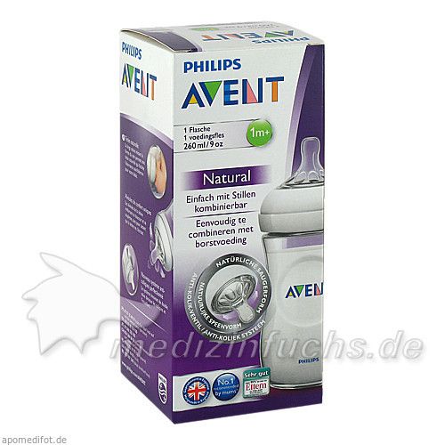 Avent 260ml PP Flasche nach dem Vorbild Natur, 1 ST