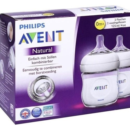 Avent 125ml PP Flasche nach dem Vorbild der Natur, 2 ST