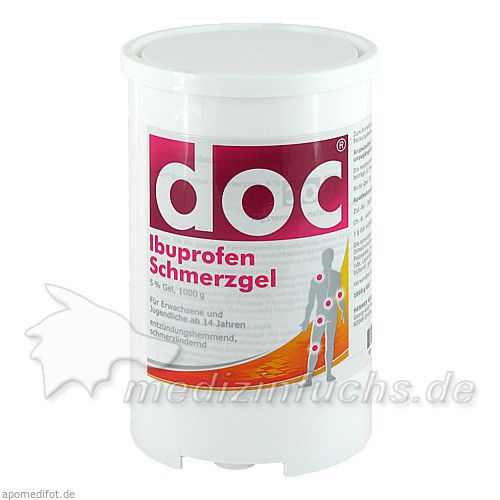 doc Ibuprofen Schmerzgel Spenderkartusche, 1 KG