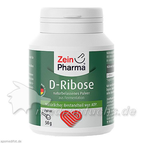 D-Ribose Pulver 50g aus Fementation, 50 G