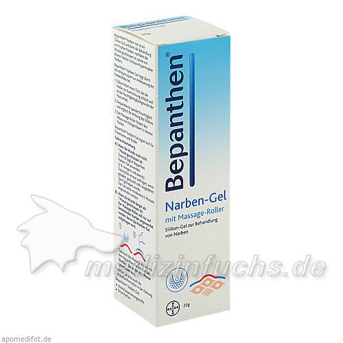 Bepanthen Narben-Gel mit Massage-Roller, 20 G