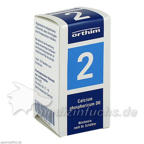 Biochemie Orthim Nr. 2 Calcium phosphoricum D 6, 100 ST