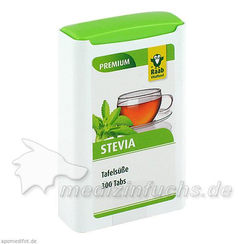 Stevia Tabs Raab im Spender, 300 ST