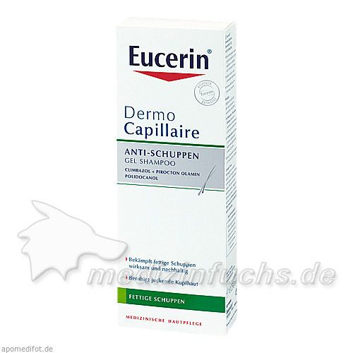 Eucerin DermoCapillaire Anti-Schuppen Gel Shampoo, 250 ML