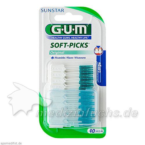 GUM Soft-Picks large, 40 ST