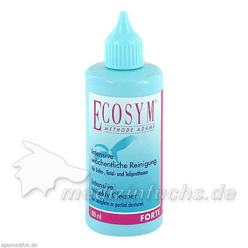 Prothesenreiniger Intensiv Ecosym wöchentlich/week, 100 ML