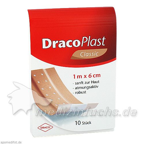 DracoPlast Classic Pflaster 1mx6cm, 1 ST