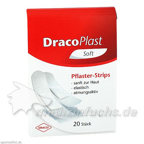 DracoPlast Soft Pflasterstrips sortiert, 20 ST