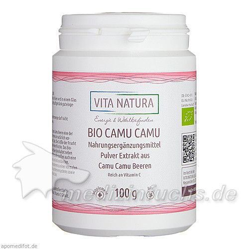 Bio Camu Camu Pulver, 100 G