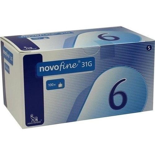 Novofine 6 Kanülen 0.25x6mm 31G, 100 ST