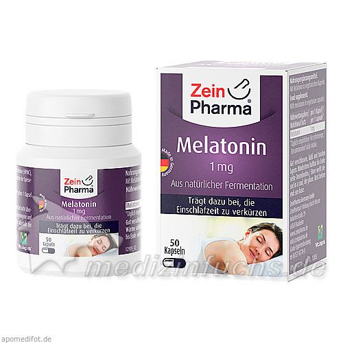 Melatonin Kapseln 1mg, 50 ST