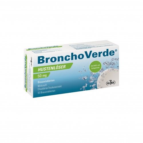 Bronchoverde Hustenlöser 50mg Brausetabletten, 10 ST