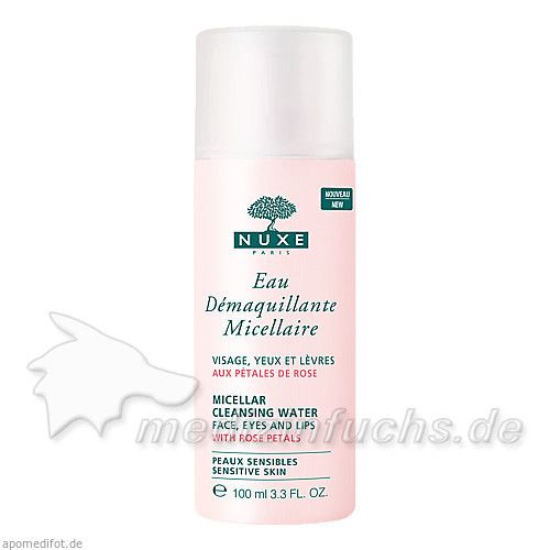 NUXE eau demaquillante Micell.aux Petals d.Rose, 100 ML