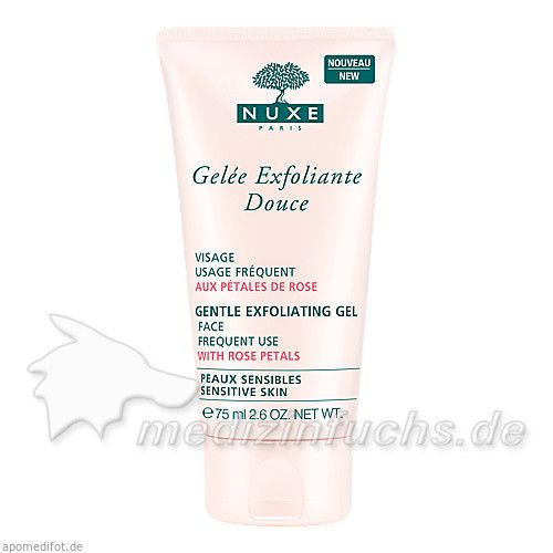 NUXE Gelee Exfoliante Douce aux Petals de Rose, 75 ML