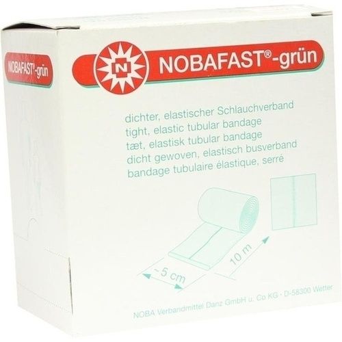 NOBAFAST Schlauchverband 5 cmx10 m gr, 1 ST