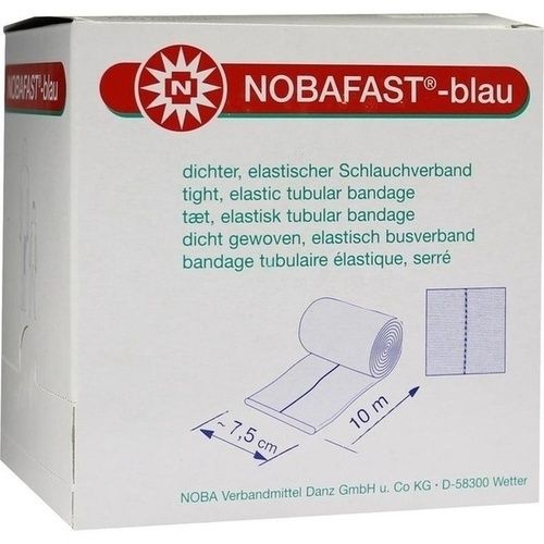 NOBAFAST Schlauchverband 7 cmx10 m blau, 1 ST