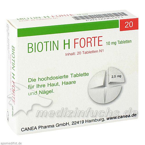 Biotin H Forte, 20 ST