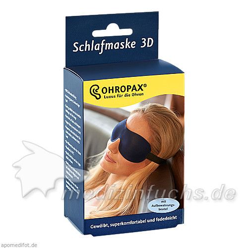 OHROPAX Schlafmaske 3D, 1 ST