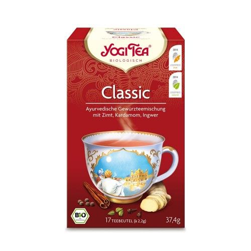 YOGI TEA Classic Bio Filterbeutel, 17X2.2 G