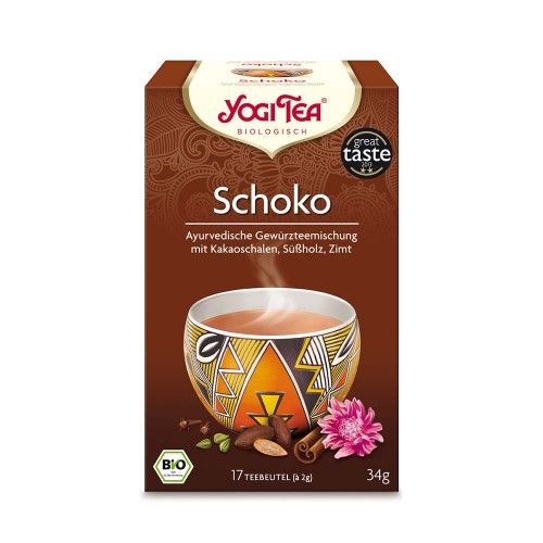 YOGI TEA Schoko Bio Filterbeutel, 17X2 G