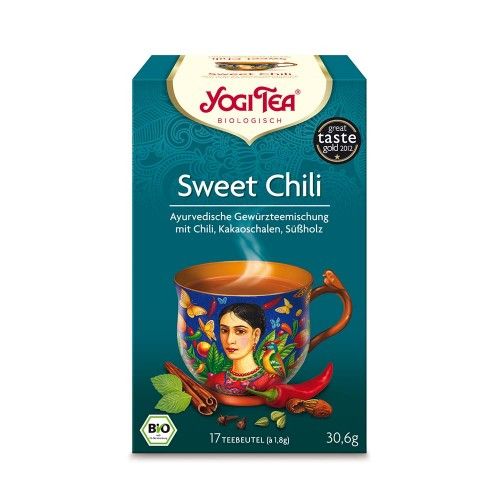 YOGI TEA Sweet Chili Bio Filterbeutel, 17X1.8 G