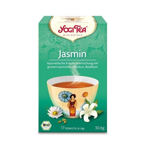 YOGI TEA Jasmine Bio Filterbeutel, 17X1.8 G