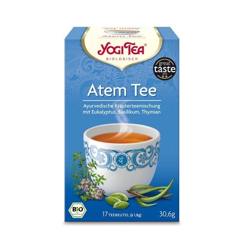 YOGI TEA Atem Tee Bio Filterbeutel, 17X1.8 G