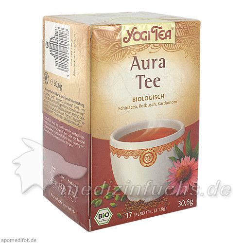 YOGI TEA Aura Tee Bio Filterbeutel, 17X1.8 G