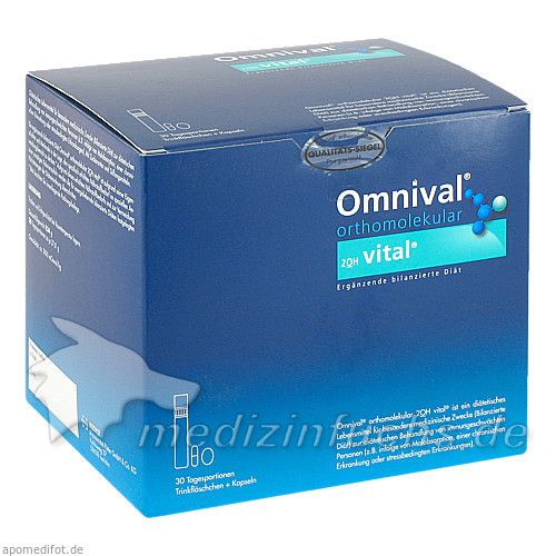 OMNIVAL orthomolekular 2OH vital 30 TP Trinkfl., 30 ST