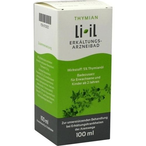 Thymian Li-iL Erkältungs-Arzneibad, 100 ML