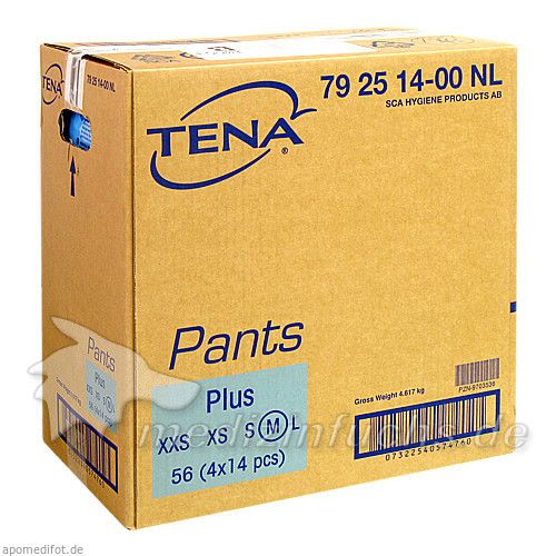 TENA Pants Plus Medium ConfioFit, 4X14 ST