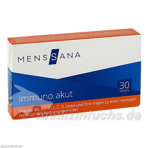 Immuno akut MensSana, 30 ST