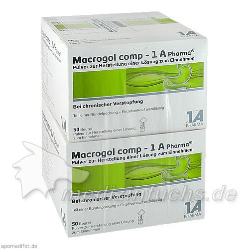 Macrogol comp - 1 A Pharma, 100 ST