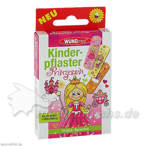 Kinderpflaster Prinzessin, 10 ST