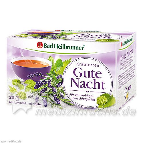 Bad Heilbrunner Kräutertee Gute Nacht, 20 ST