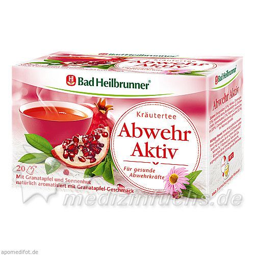 Bad Heilbrunner Kräutertee Abwehr Aktiv, 20 ST