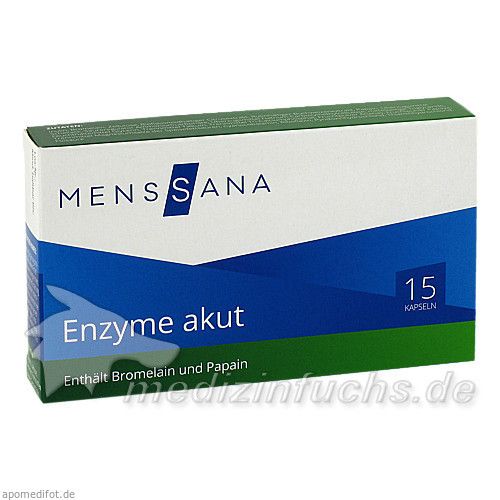 Enzyme akut MensSana, 15 ST