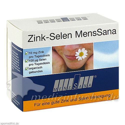 ZINK SELEN MensSana Kapseln, 90 ST