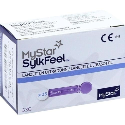 MyStar SylkFeel Lanzetten 33G, 25 ST