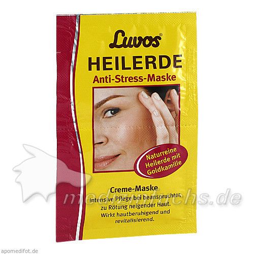 Luvos Heilerde Creme-Maske mit Goldkamille, 2X7.5 ML