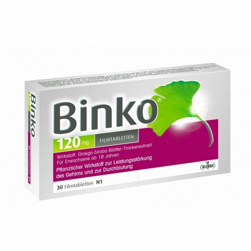 BINKO 120 MG, 30 ST