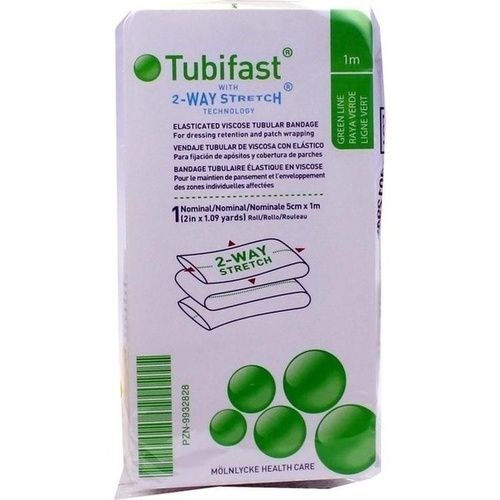 TUBIFAST 2-WAY-STRETCH GRÜN (5 CM BREIT) 1 M, 1 ST