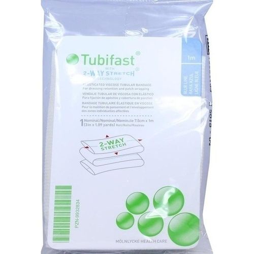 TUBIFAST 2-WAY-STRETCH BLAU (7.5 CM BREIT) 1 M, 1 ST