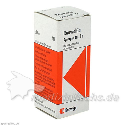 SYNERGON KOMPL RAUWOLFIA 1c, 20 ML